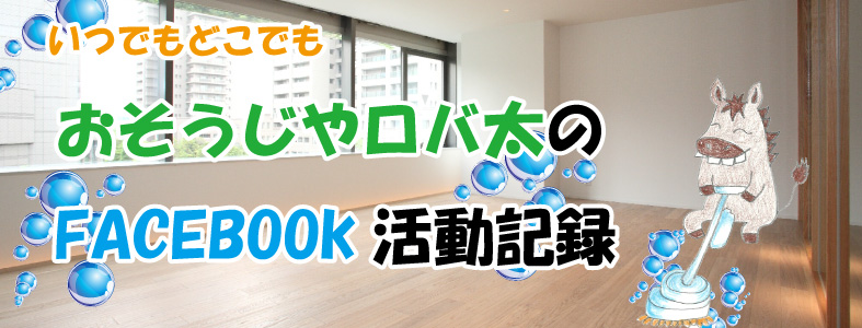 滋賀・京都のハウスクリーニング　ロバさんマークのおそうじや『ロバ太』の活動記録