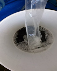 ロバ太のお風呂そうじ