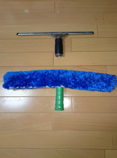 ロバ太のお風呂そうじ